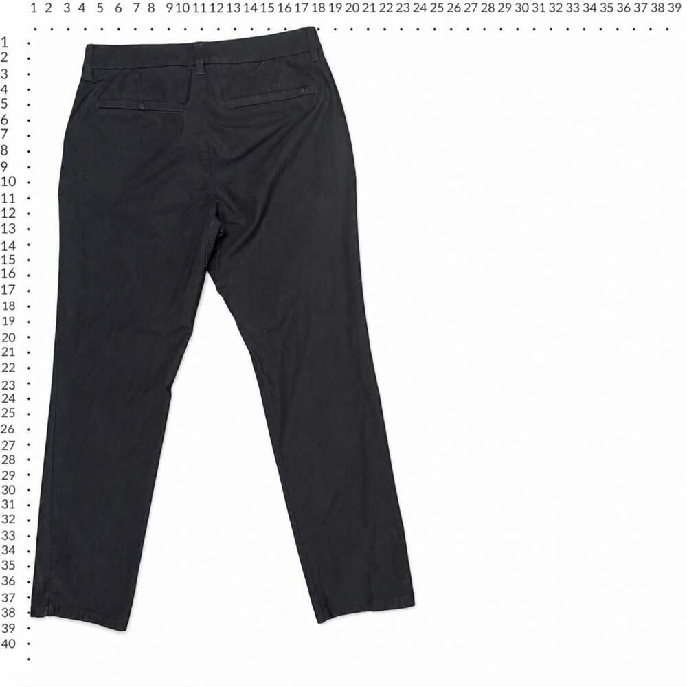 Express Slim Stretch Pants Black 29x30 - Picture 3 of 5